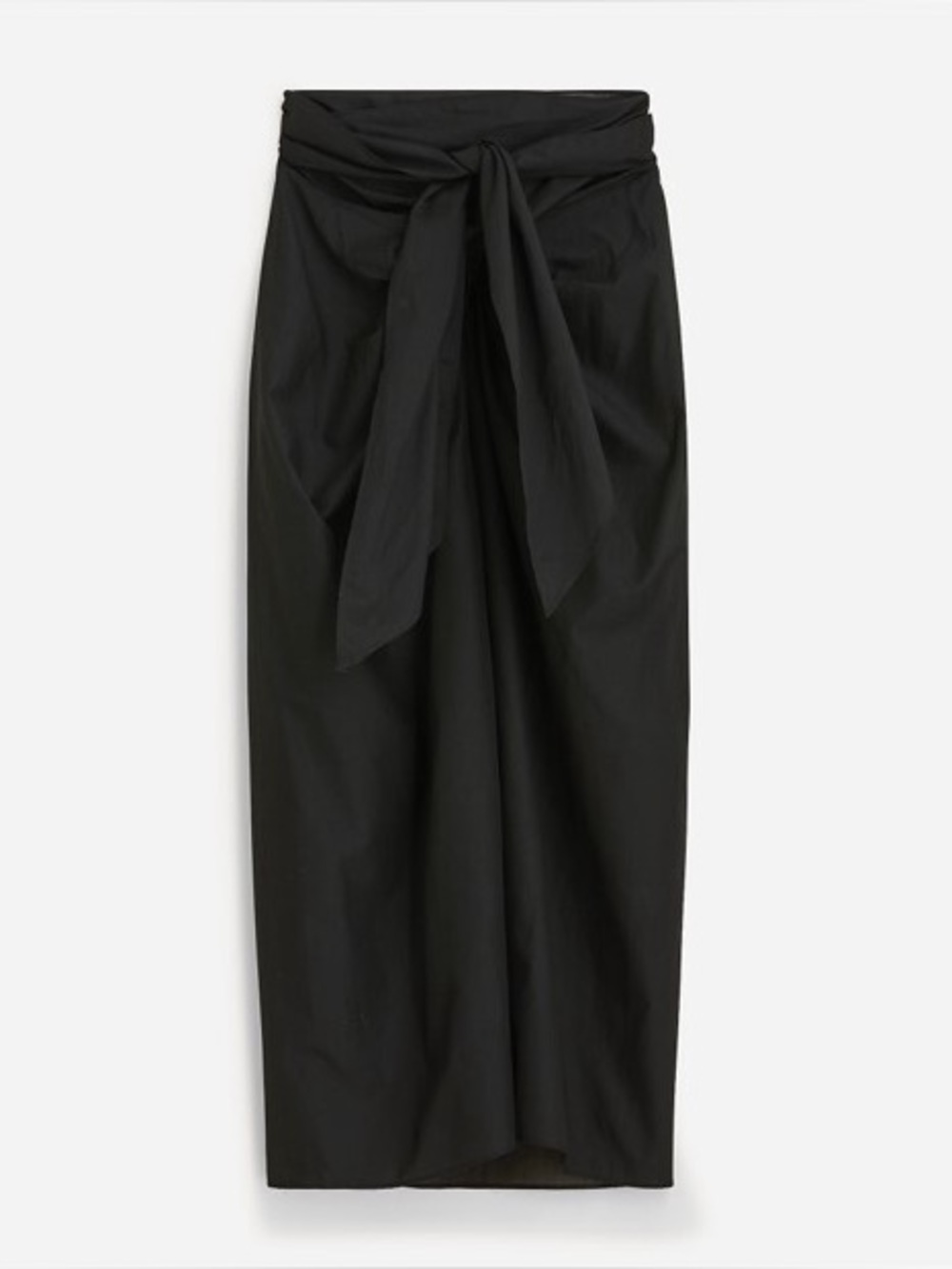 J.Crew NWT Black Sarong XS